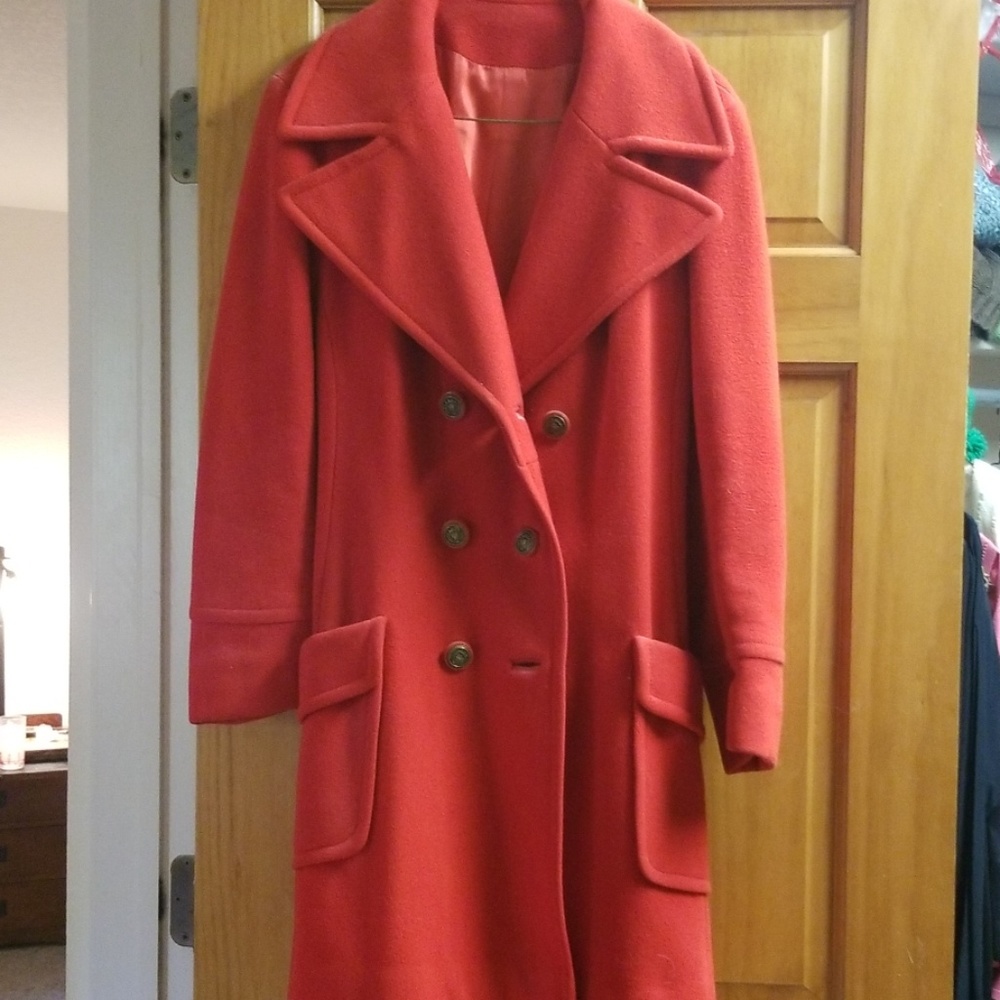 Vintage womans pea coat